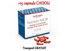 Krill Oil 180 + 30 Capsule Cadou, Ulei de Krill Oil Omega 3